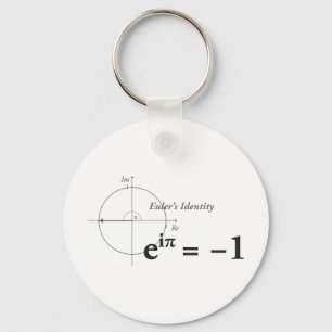 Euler's Identity Math Formula Keychain