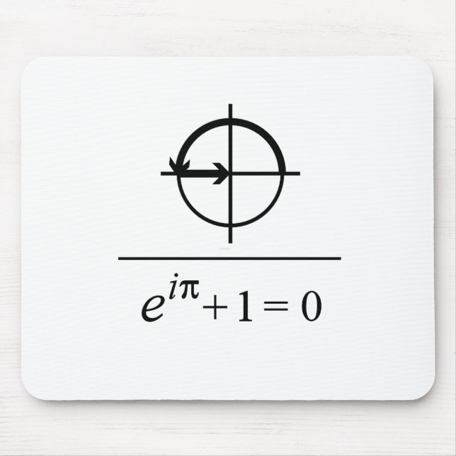 Euler's Identity Mouse Pad (Front)