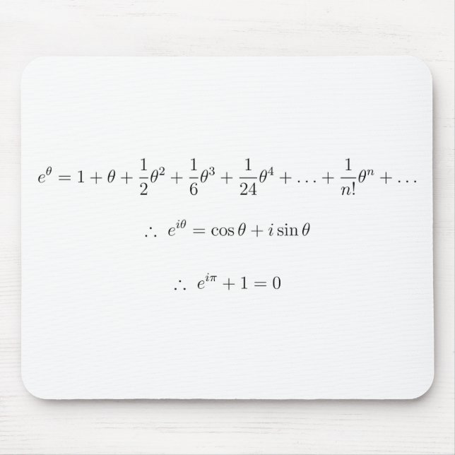 Euler's mousepad (Front)