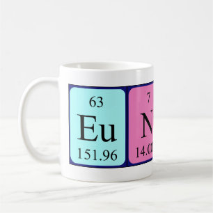 Eunice periodic table name mug