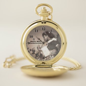 Eunie Mae Pocket Watch by GKDStore at Zazzle
