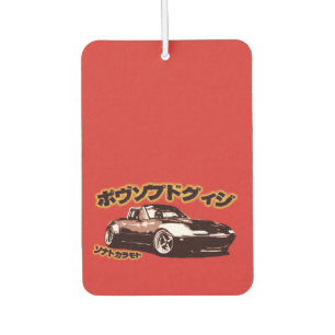 Eunos fresh Red Rectangle Air Freshener