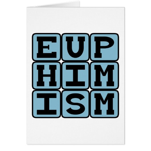 Euphemism, Sneaky Crudeness Cards (Front)