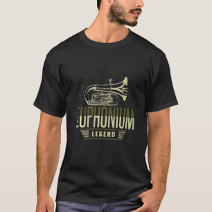 Euphonium Legend Player Music Instrument Apparel P T-Shirt