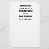 Euphonium Most Important Instrument (Front/Back)