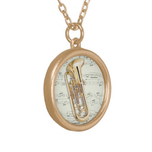 Euphonium Necklace Choose your color Zazzle