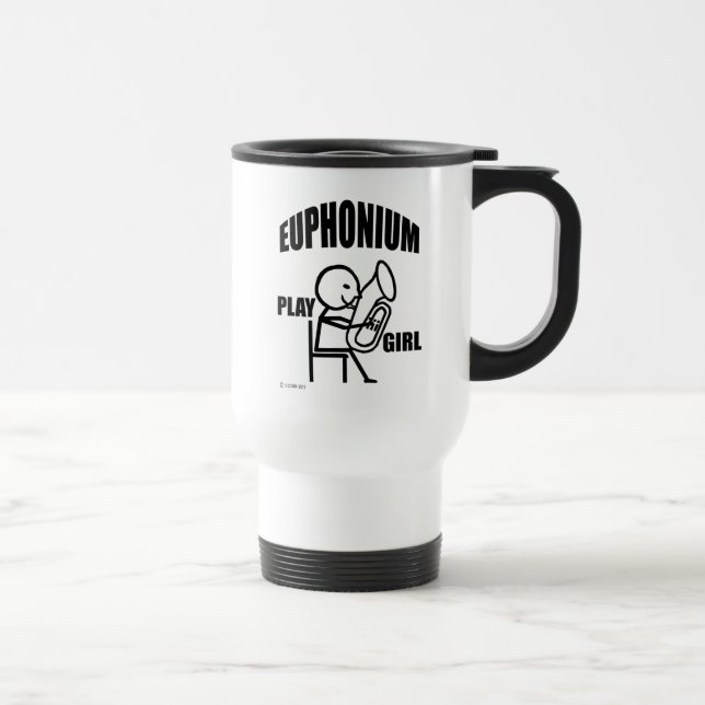 Euphonium Play Girl Travel Mug (Right)