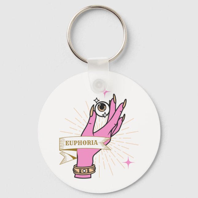 Euphoria  keychain (Front)