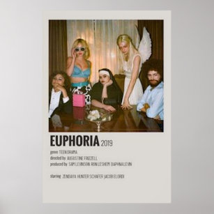 Euphoria Poster Rue Bennett Starring Poster Art Print Wall Photo Painting  Poster Hanging Picture Family : : Home & Kitchen