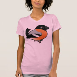 Male Bullfinch Women's American Apparel Fine Jersey Short Sleeve T-Shirt