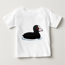 Eurasian Coot Baby Fine Jersey T-Shirt