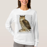 Eurasian Eagle-owl T-shirt at Zazzle