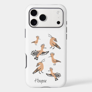 Eurasian Hoopoe Tuscany Italy Illustrated iPhone 17 Pro Max Case