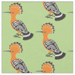 Eurasian Hoopoe (Upupa epops) Fabric