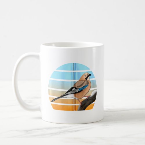 Eurasian Jay Bird Birdlover Birdwatcher Animal Bio Coffee Mug