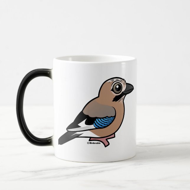 Eurasian Jay Color Morph Mug (Left)