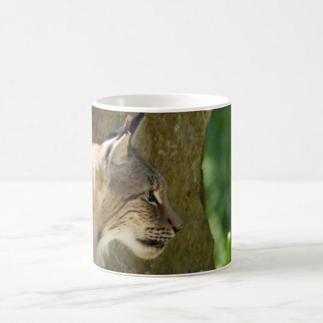 Eurasian Lynx Coffee Mug (Center)