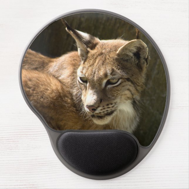 Eurasian Lynx Gel Mouse Pad (Front)