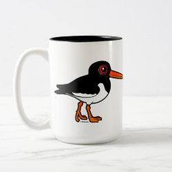 Eurasian Oystercatcher Two-Tone Mug