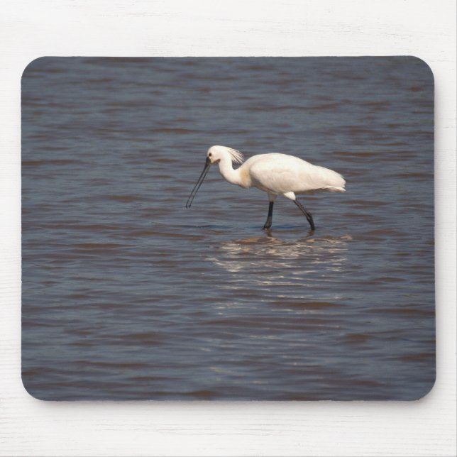 Eurasian Spoonbill Mouse Pad (Front)