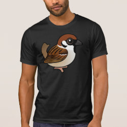 Eurasian Tree Sparrow Men's Alternative Apparel Basic Crew Neck T-Shirt