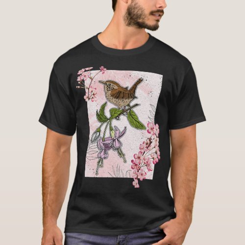 Eurasian Wren Bird Biologist pecies Ornithologist  T_Shirt