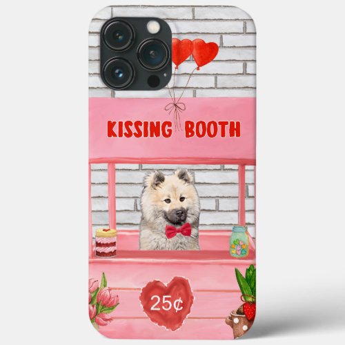 Eurasier Dog Valentines Day Kissing Booth iPhone 13 Pro Max Case