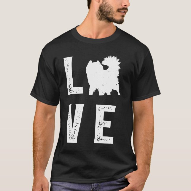 Eurasier Love  1 T-Shirt (Front)
