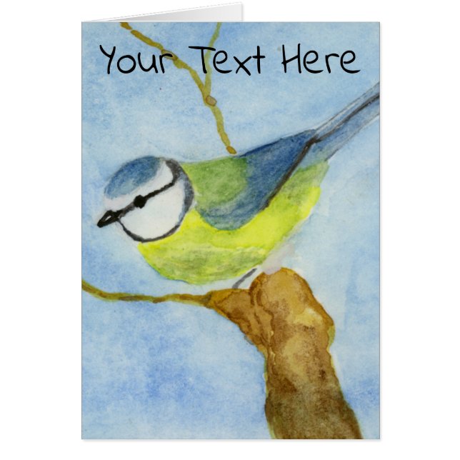 Eurasion Blue Tit Cards (Front)