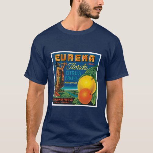 Eureka Brand Florida Citrus Fruit T_Shirt