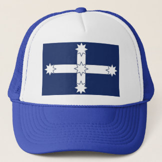 Eureka Flag blue/white truckers cap