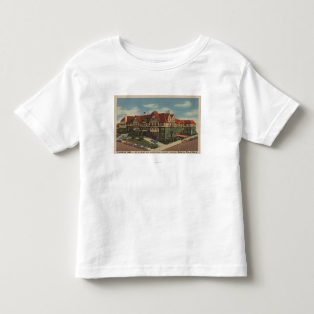 Eureka Inn Hotel View in Eureka, California Toddler T-shirt (Front)