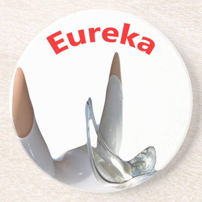 Eureka Sandstone Coaster (Front)