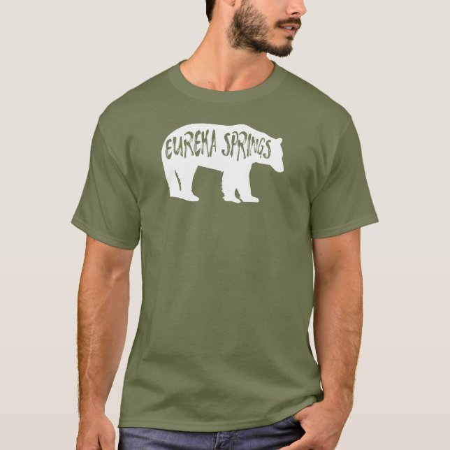 Eureka Springs Arkansas Bear T-Shirt (Front)