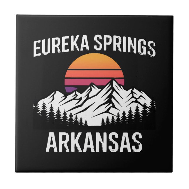 Eureka Springs Ceramic Tile (Front)
