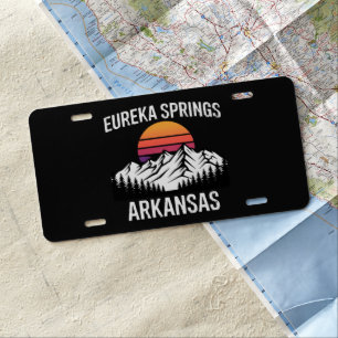 Eureka Springs License Plate
