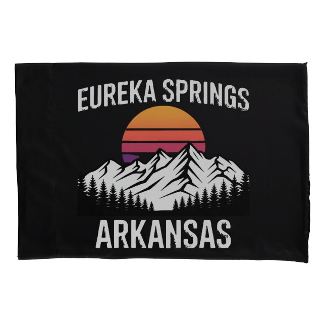 Eureka Springs Pillow Case (Front)