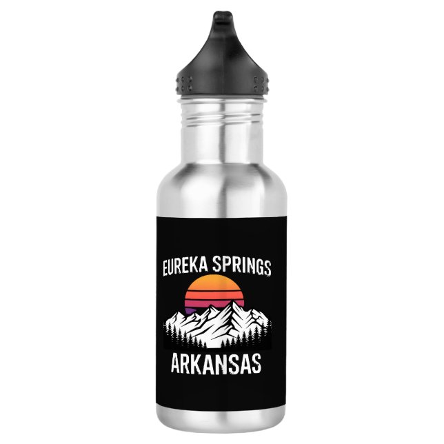 Eureka Springs Stainless Steel Water Bottle (Right)