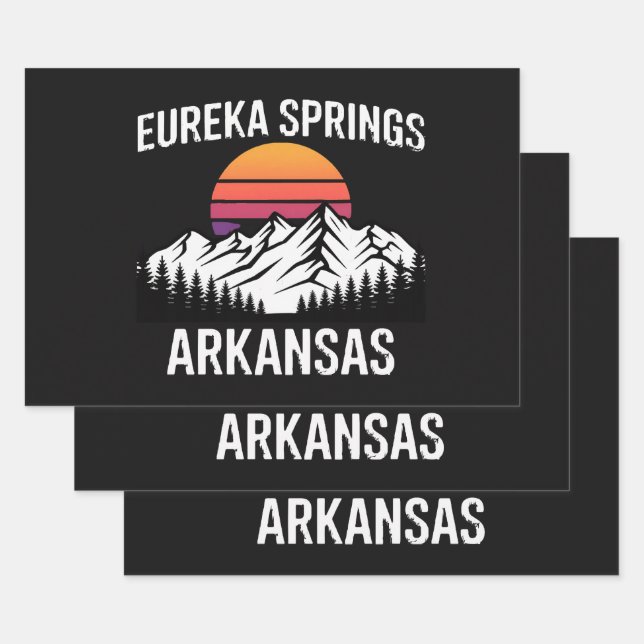 Eureka Springs Wrapping Paper Sheets (Set)