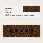 Euripides Flirt Card (Front & Back)