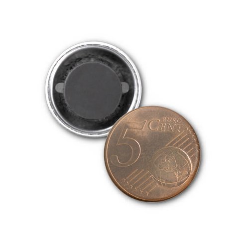 Euro 5 Cent Money Coin Magnet