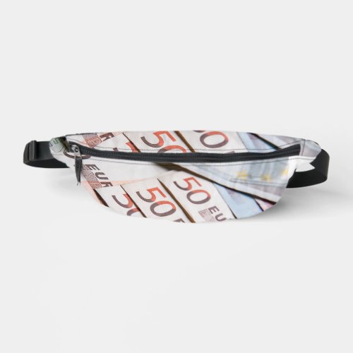 Euro Banknotes Close-Up Photo | Money Savings Fina Fanny Pack