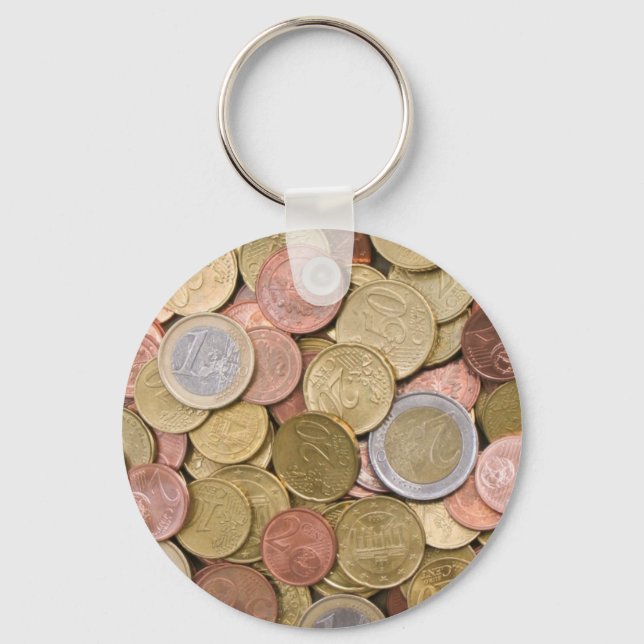 Euro Cents Keychain (Front)