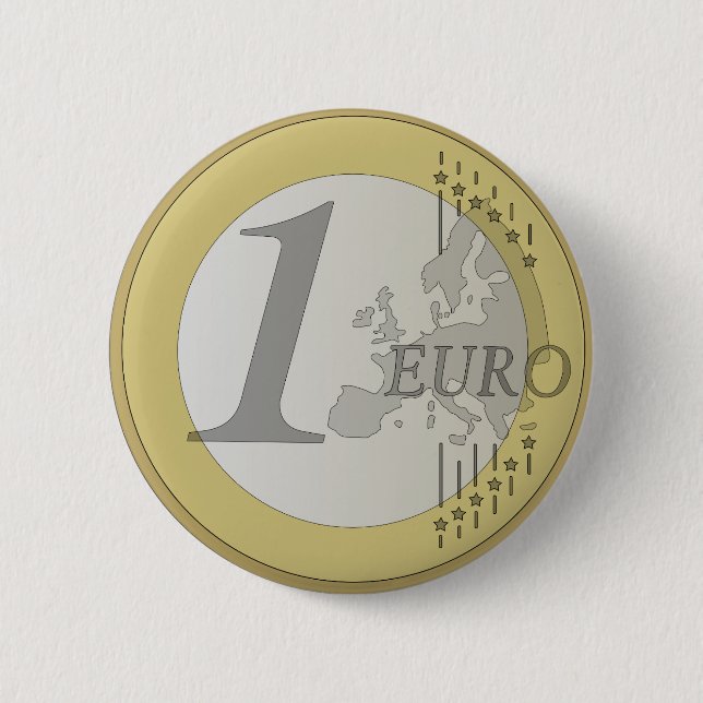 Euro coin button (Front)