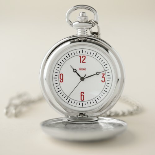 Euro Moderne 1 Designer Pocket Watch