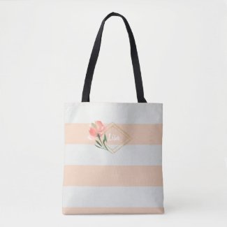 Euro Pink Personalized Ballet Tote