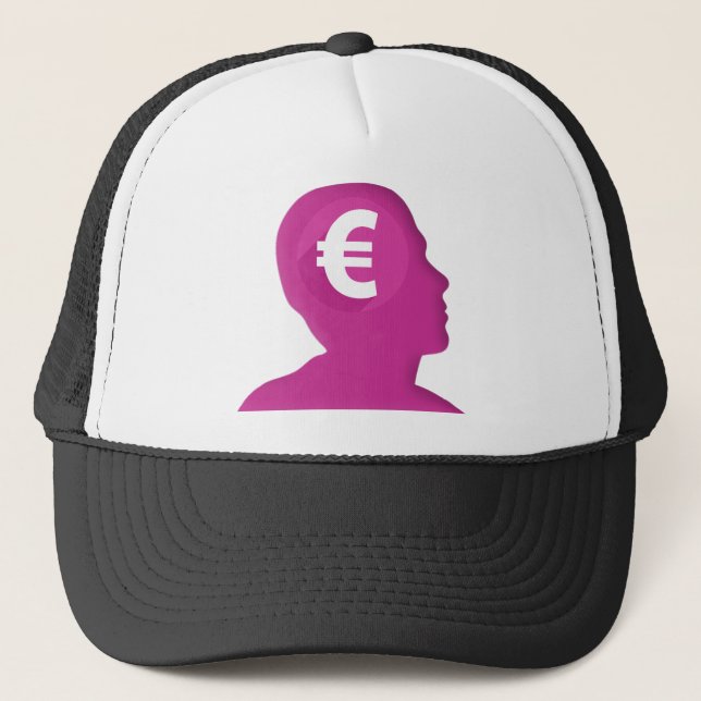 Euro Sign Trucker Hat (Front)