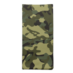 Euro Spring Camouflage Cloth Napkin