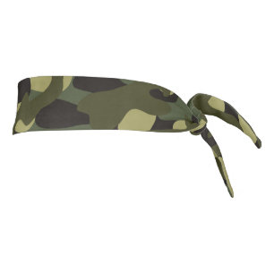 Euro Spring Camouflage  Tie Headband