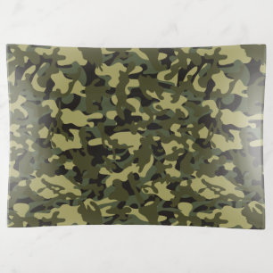 Euro Spring Camouflage Tissue Paper Trinket Tray